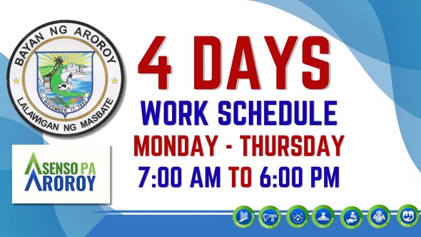 4 Days Work Schedule